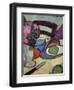 Still Life with Chair and Bouquet; Stilleben Mit Stuhl Und Blumenstrasse, 1906-Alexej Von Jawlensky-Framed Giclee Print