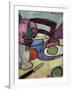 Still life with Chair and Bouquet-Alexej Von Jawlensky-Framed Giclee Print