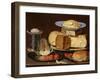 Still Life With Cheeses, Artichoke, And Cherries-Clara Peeters-Framed Giclee Print