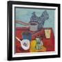 Still Life with Chicken, 2015-Anastasia Lennon-Framed Giclee Print