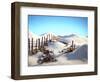 Still Life with Cinnamon Sticks, Nuts, in Sugar Desert-Hartmut Seehuber-Framed Photographic Print