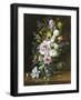 Still Life with Clematis, Honeysuckle and Peonies-Augusta Dohlmann-Framed Giclee Print