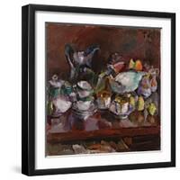 Still Life with Coffee Cups, 1912-Anton Faistauer-Framed Giclee Print