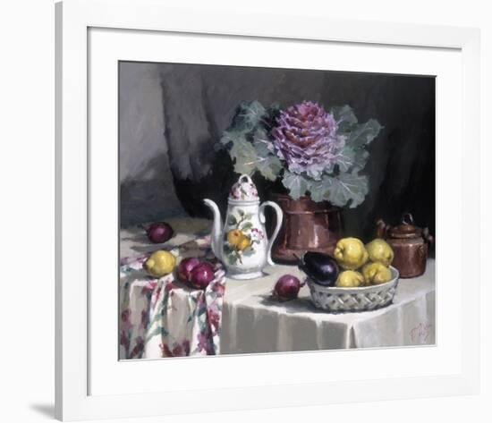 Still Life with Coffee Jug-Pat Moran-Framed Premium Giclee Print