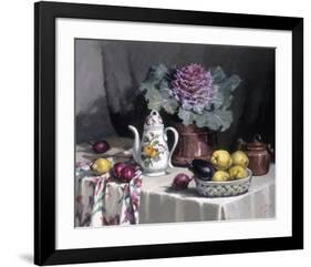 Still Life with Coffee Jug-Pat Moran-Framed Premium Giclee Print