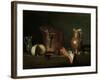 Still-Life With Copper Pot-Jean-Baptiste Simeon Chardin-Framed Premium Giclee Print