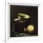 Still Life with Copper Pots and Black Fish-Soren Emil Carlsen-Framed Giclee Print