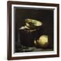 Still Life with Copper Pots and Black Fish-Soren Emil Carlsen-Framed Giclee Print