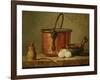 Still Life with Copper Vessel-Jean-Baptiste Simeon Chardin-Framed Giclee Print