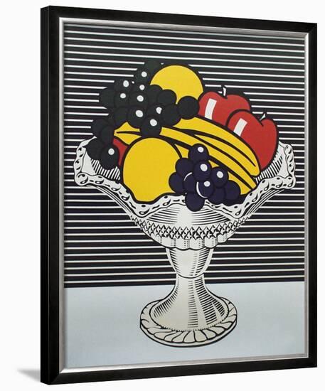 Still Life with Crystal Bowl-Roy Lichtenstein-Framed Art Print