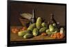 Still Life with Cucumbers, Tomatoes, and Kitchen Utensils, 1774-Luis Egidio Meléndez-Framed Giclee Print