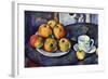 Still Life with Cup and Saucer-Paul C?zanne-Framed Art Print