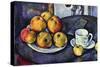 Still Life with Cup and Saucer-Paul Cézanne-Stretched Canvas