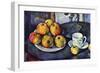 Still Life with Cup and Saucer-Paul Cézanne-Framed Art Print