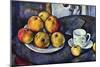 Still Life with Cup and Saucer-Paul Cézanne-Mounted Art Print