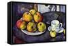 Still Life with Cup and Saucer-Paul Cézanne-Framed Stretched Canvas