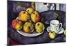 Still Life with Cup and Saucer-Paul Cézanne-Mounted Art Print