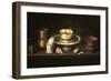 Still Life with Cup of Chocolate or Breakfast with Chocolate, 1640-Juan De Zurbaran-Framed Giclee Print