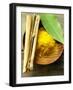 Still Life with Curry, Cinnamon and Bay Leaf-Foodcollection-Framed Photographic Print