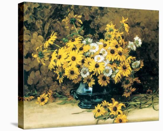 Still Life with Daisies-Marc-aurele De Foy Suzor-cote-Stretched Canvas