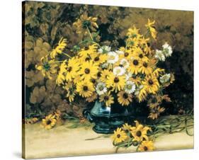 Still Life with Daisies-Marc-aurele De Foy Suzor-cote-Stretched Canvas