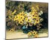 Still Life with Daisies-Marc-aurele De Foy Suzor-cote-Mounted Art Print