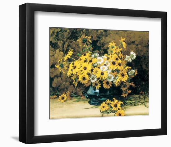 Still Life with Daisies-Marc-aurele De Foy Suzor-cote-Framed Art Print