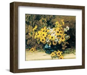 Still Life with Daisies-Marc-aurele De Foy Suzor-cote-Framed Art Print