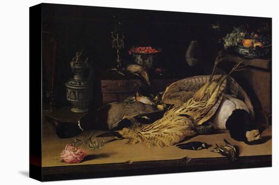 Still Life with Dead Birds-Christoffel van den Berghe-Stretched Canvas