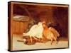 Still Life with Dead Chickens and a Wicker Basket-Francisco de Goya-Stretched Canvas