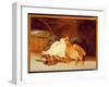 Still Life with Dead Chickens and a Wicker Basket-Francisco de Goya-Framed Giclee Print