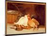 Still Life with Dead Chickens and a Wicker Basket-Francisco de Goya-Mounted Giclee Print