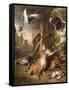 Still Life with Dead Game and Hares-Jan Weenix-Framed Stretched Canvas