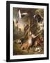 Still Life with Dead Game and Hares-Jan Weenix-Framed Giclee Print