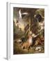 Still Life with Dead Game and Hares-Jan Weenix-Framed Giclee Print