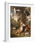 Still Life with Dead Game and Hares-Jan Weenix-Framed Giclee Print