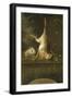 Still Life with Dead Hare and Partridges-Dirk Valkenburg-Framed Art Print