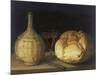 Still Life with Demijohn, Goblet and Bread, 1630-35-Sebastiano del Piombo-Mounted Giclee Print
