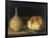 Still Life with Demijohn, Goblet and Bread, 1630-35-Sebastiano del Piombo-Framed Giclee Print