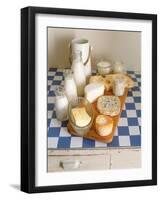 Still Life with Diary Products-Joerg Lehmann-Framed Photographic Print