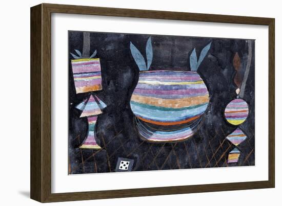 Still Life with Dice-Paul Klee-Framed Giclee Print