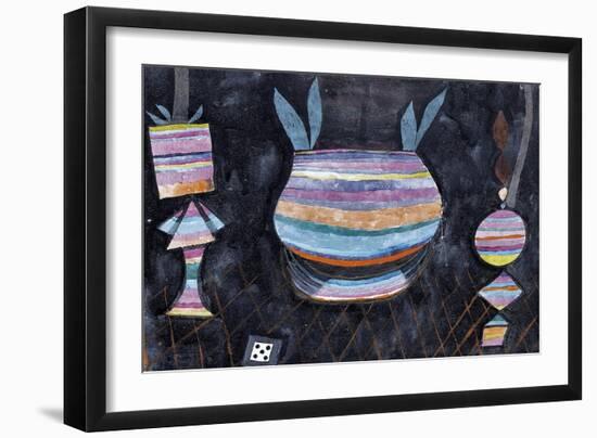 Still Life with Dice-Paul Klee-Framed Giclee Print