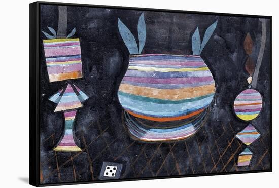 Still Life with Dice-Paul Klee-Framed Stretched Canvas