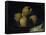 Still Life with Dish of Quince-Francisco de Zurbarán-Framed Stretched Canvas