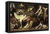 Still-Life With Dogs and Puppies-Frans Snyders-Framed Stretched Canvas