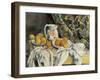 Still Life with Drapery-Paul Cézanne-Framed Art Print