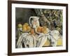 Still Life with Drapery-Paul Cézanne-Framed Art Print