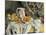 Still Life with Drapery-Paul Cézanne-Mounted Art Print