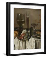 Still Life with Drinking Vessels, 1649-Pieter Claesz-Framed Giclee Print