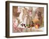 Still Life with Earthenware Jugs and Fresh Berries-VvoeVale-Framed Photographic Print